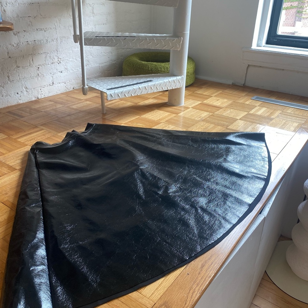 Frankie Shop Black Maxi A-Line Skirt for Cocktail